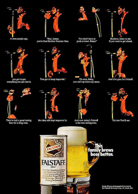 James Brown Beer Advert