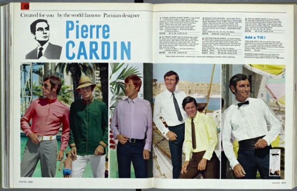 Pierre Cardin Kays Catalogue 1960s