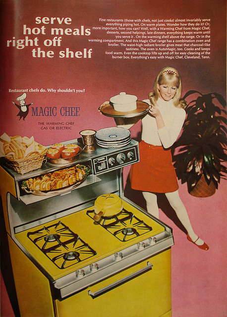 Oven 1960s advert