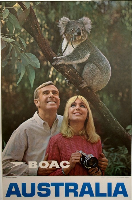 BOAC Poster 1969