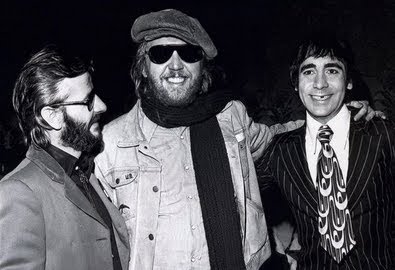 Keith Moon, Ringo Starr and Harry Nilsson
