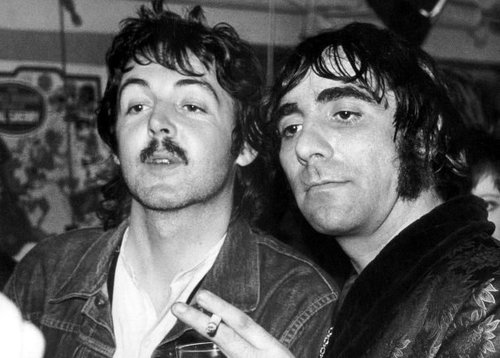 Keith Moon and Paul McCartney