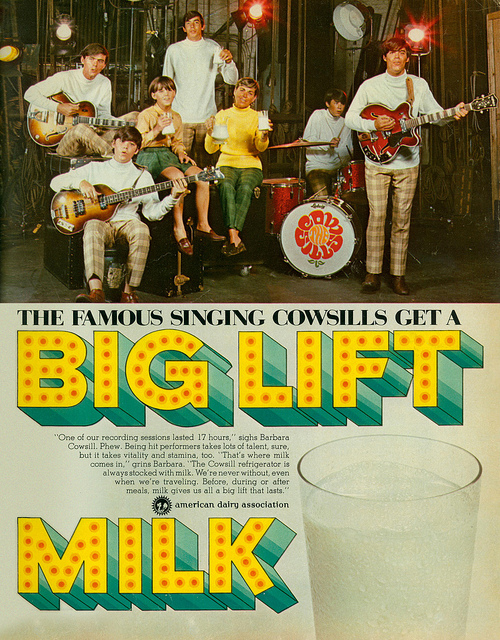 The Cowsills Milk Advert