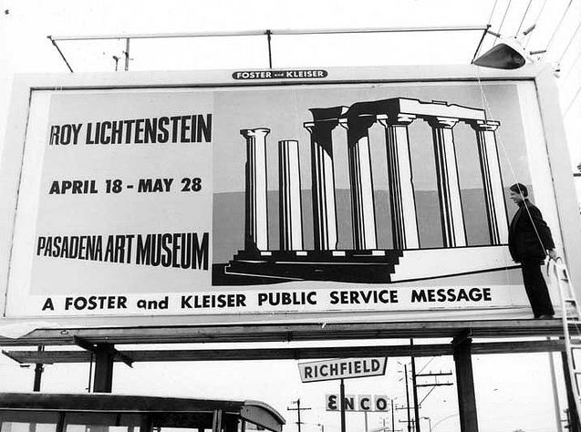 Roy  Lichtenstein Billboard 1967