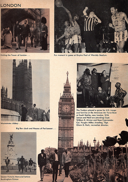 Harlem Globetrotters in London 1968