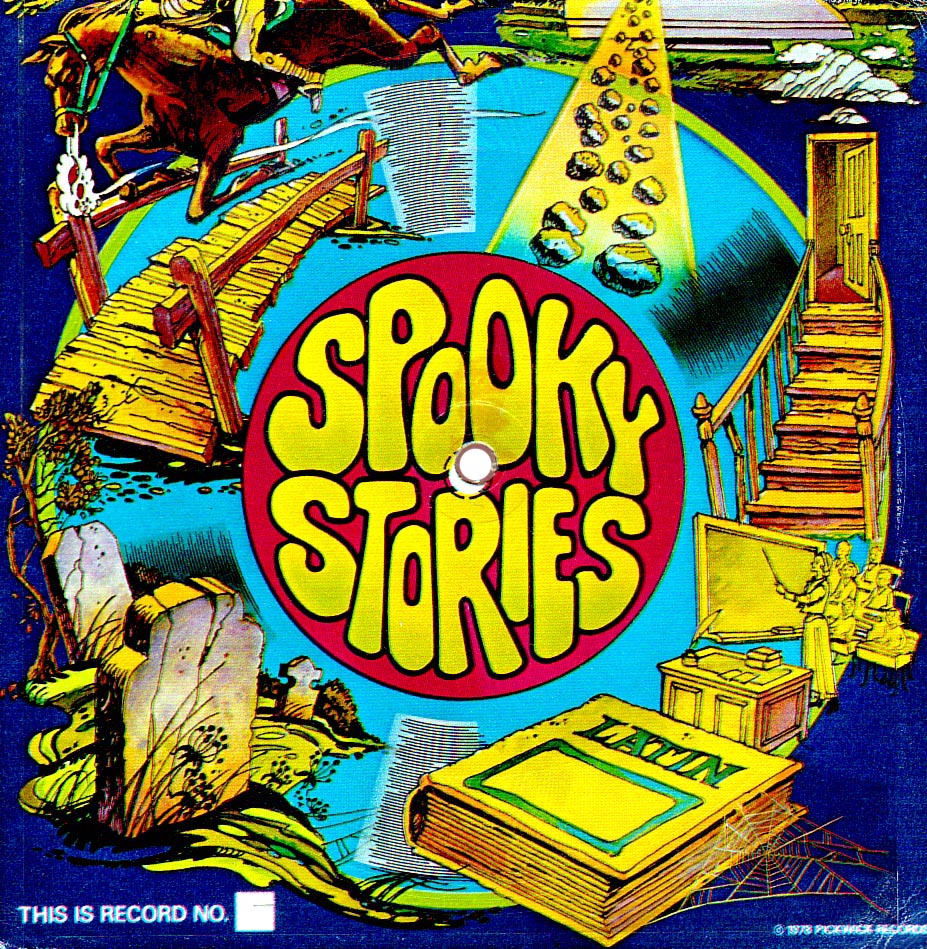 Spooky Stories Cardboard Record