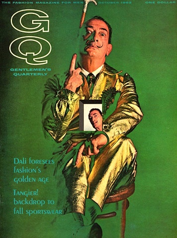 Gentlemen's Quarterly, Salvador Dali 1963
