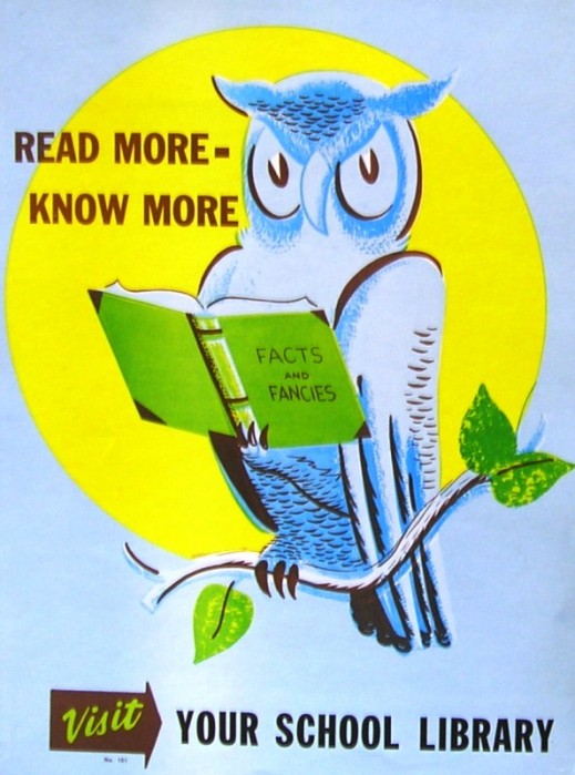 60s library poster