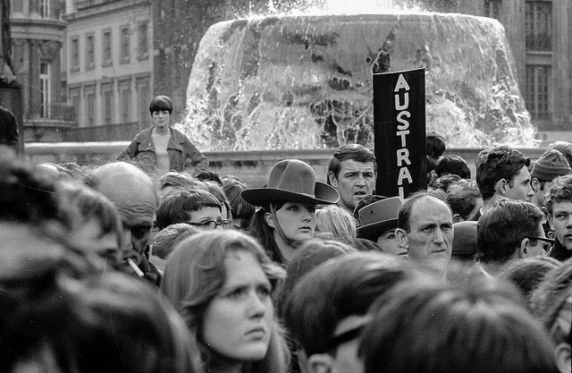 1967 Ban The Bomb London Protest 