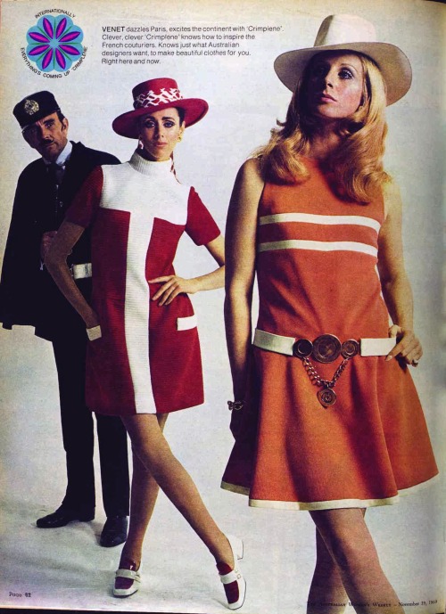 Australian women's Weekly Swinging sixties ad